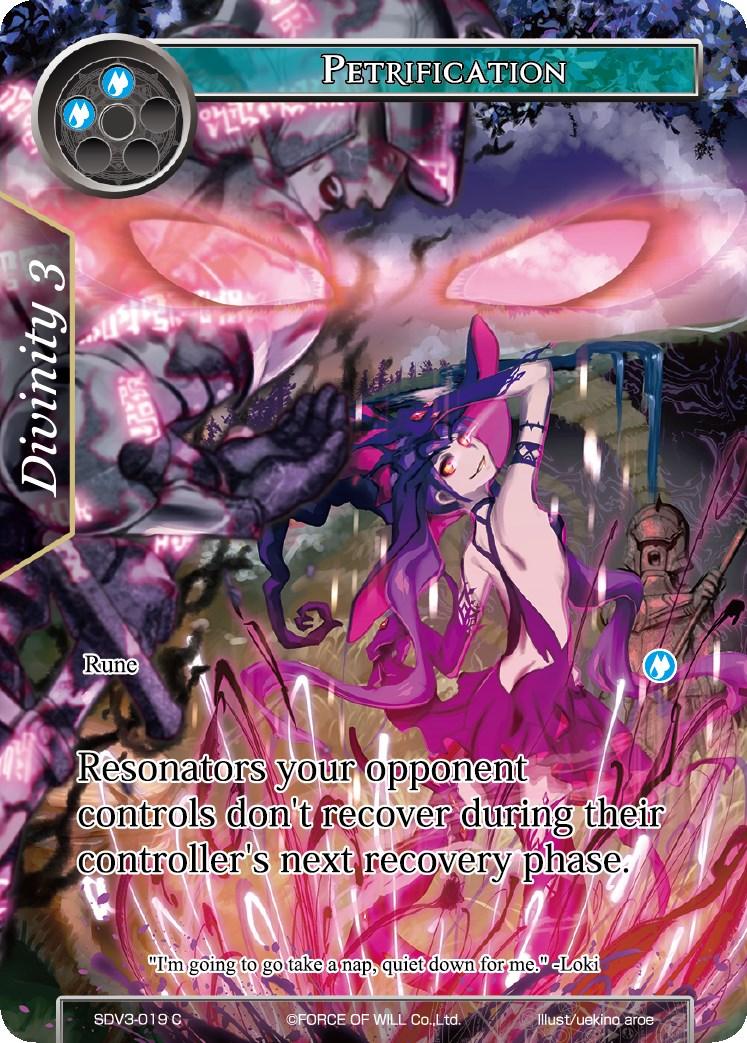 Petrification (SDV3-019) [Starter Deck: Valhalla Cluster] - POKÉ JEUX