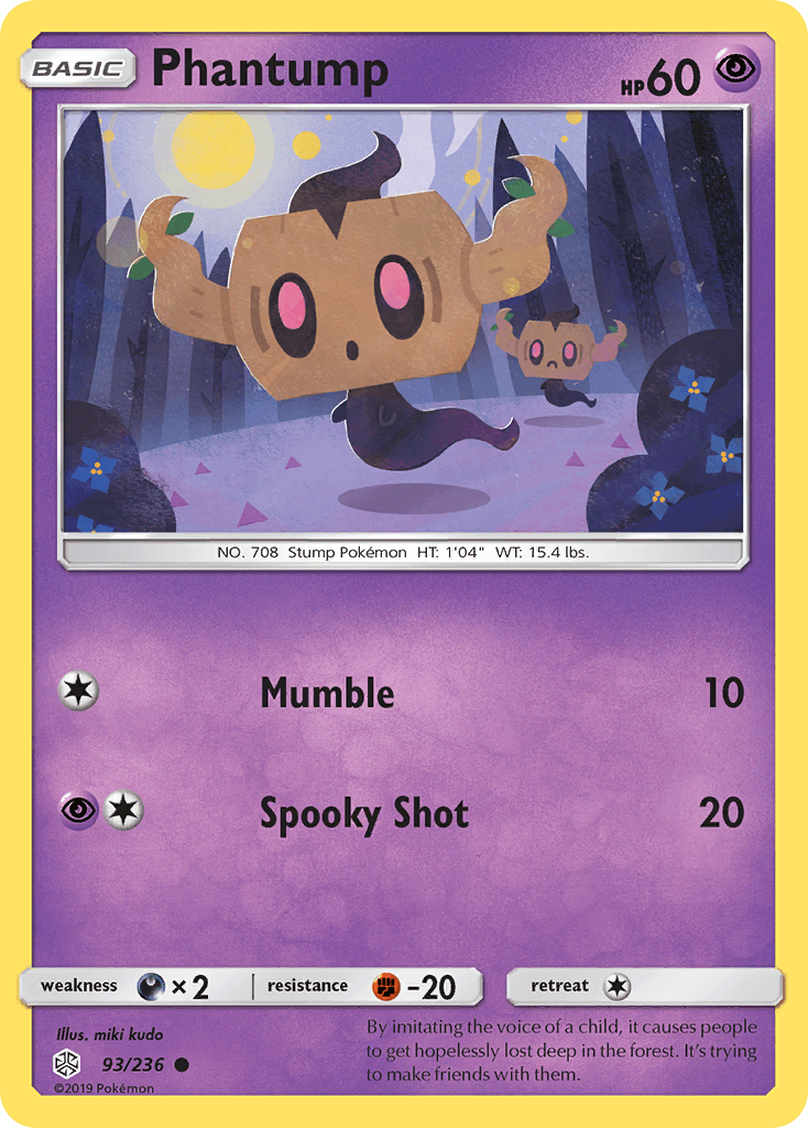 Phantump (93/236) [Sun & Moon: Cosmic Eclipse] - POKÉ JEUX