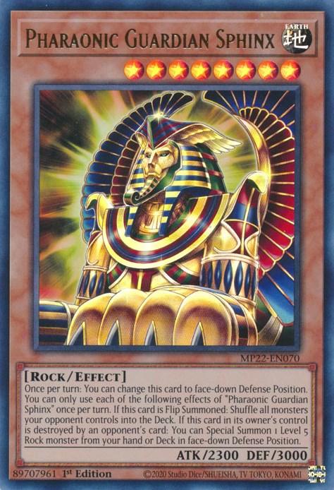 Pharaonic Guardian Sphinx [MP22-EN070] Ultra Rare - POKÉ JEUX