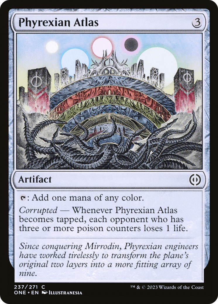 Phyrexian Atlas [Phyrexia: All Will Be One] - POKÉ JEUX