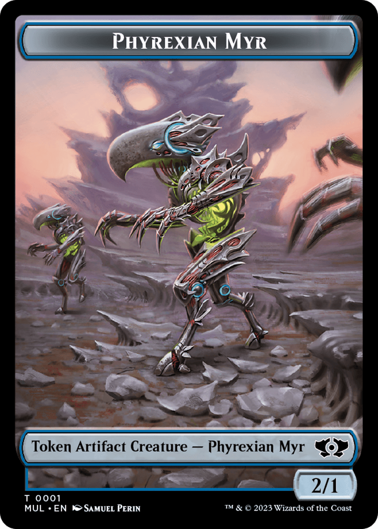 Phyrexian Myr Token [Multiverse Legends Tokens] - POKÉ JEUX