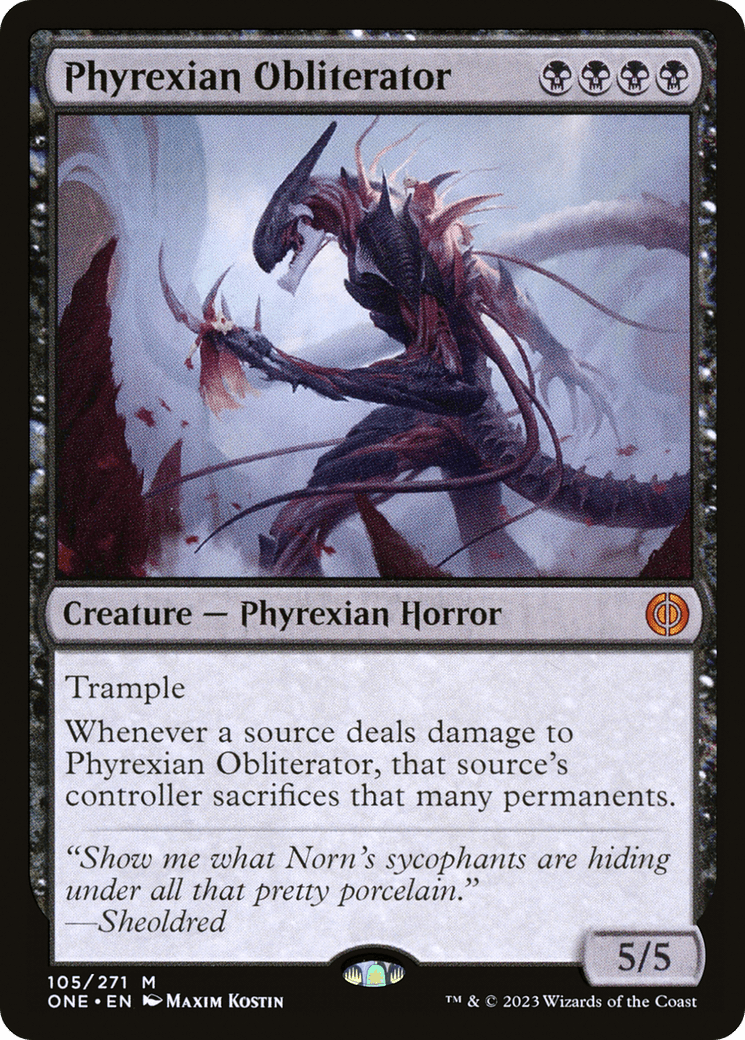 Phyrexian Obliterator [Phyrexia: All Will Be One] - POKÉ JEUX