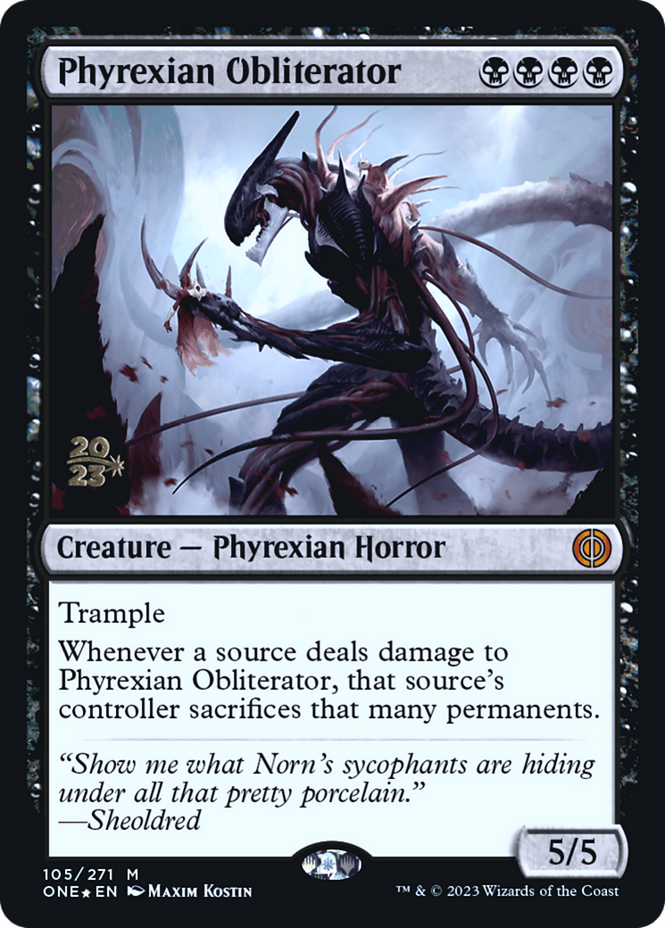 Phyrexian Obliterator [Phyrexia: All Will Be One Prerelease Promos] - POKÉ JEUX