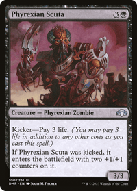 Phyrexian Scuta [Dominaria Remastered] - POKÉ JEUX