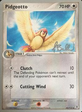 Pidgeotto (45/112) (Eeveelutions - Jimmy Ballard) [World Championships 2006] - POKÉ JEUX