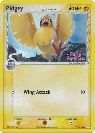 Pidgey (77/110) (Delta Species) (Stamped) [EX: Holon Phantoms] - POKÉ JEUX