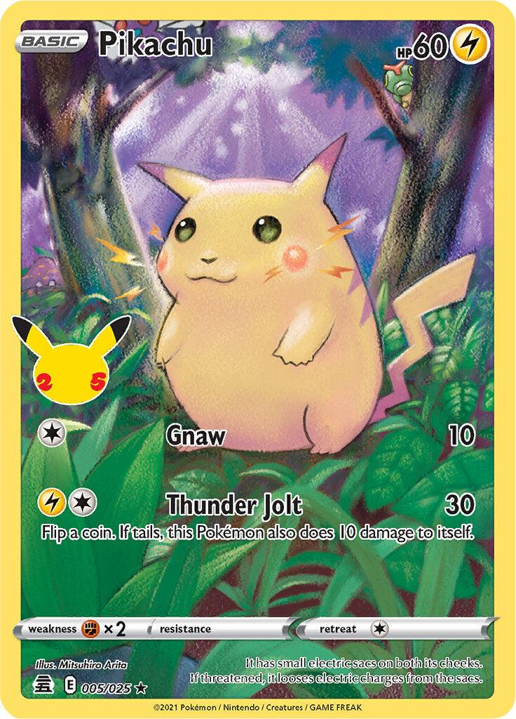 Pikachu (005/025) [Celebrations: 25th Anniversary] - POKÉ JEUX