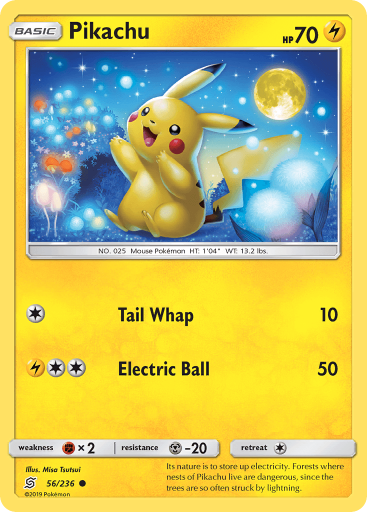 Pikachu (56/236) [Sun & Moon: Unified Minds] - POKÉ JEUX