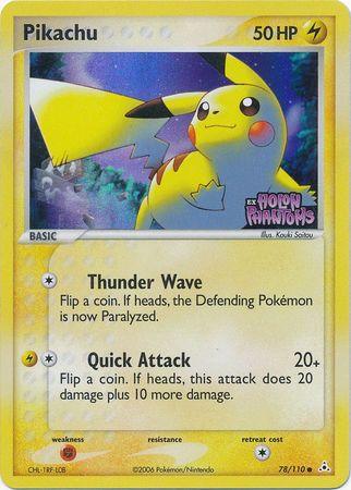 Pikachu (78/110) (Stamped) [EX: Holon Phantoms] - POKÉ JEUX