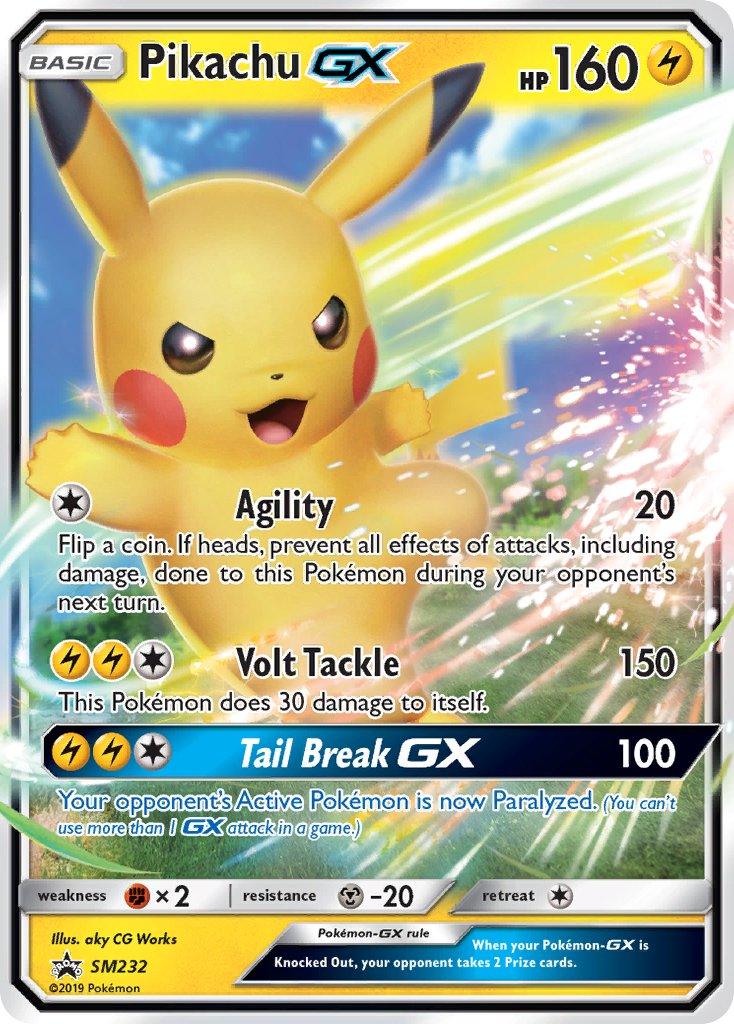 Pikachu GX (SM232) [Sun & Moon: Black Star Promos] - POKÉ JEUX