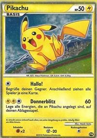 Pikachu (PW6) (German) [Pikachu World Collection Promos] - POKÉ JEUX