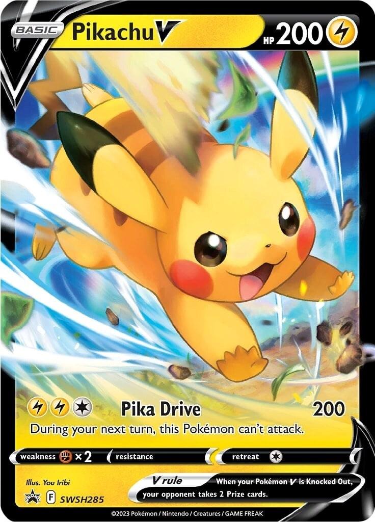 Pikachu V (SWSH285) [Sword & Shield: Black Star Promos] - POKÉ JEUX