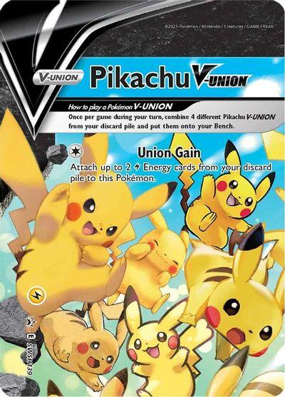 Pikachu V-UNION (SWSH139) (Celebrations) [Sword & Shield: Black Star Promos] - POKÉ JEUX