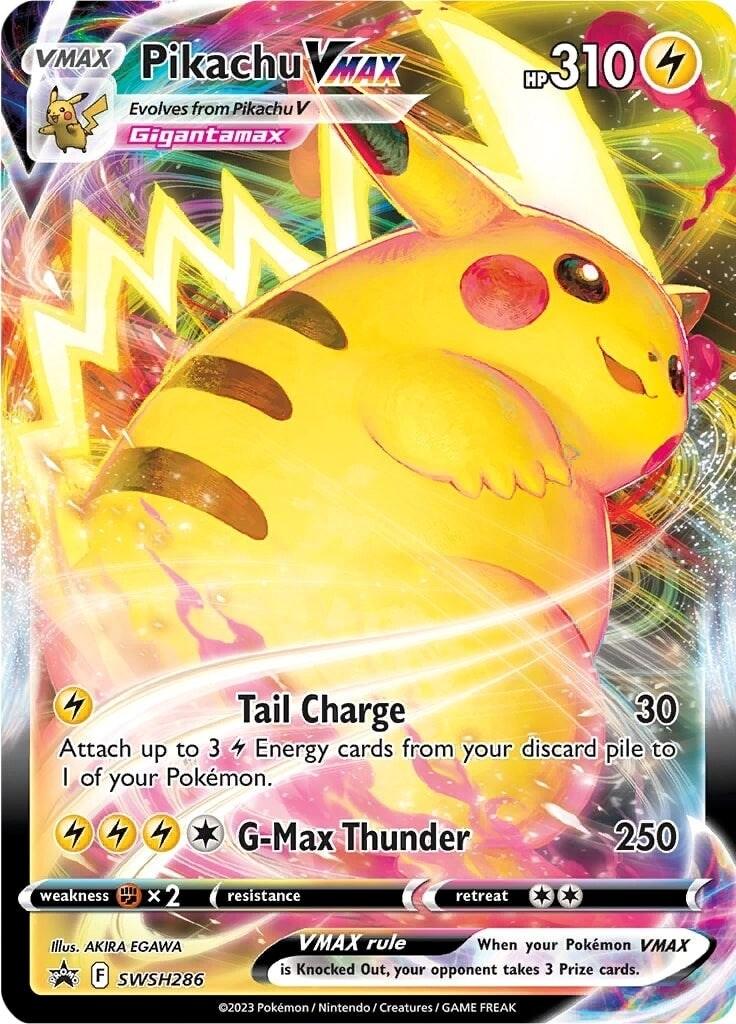 Pikachu VMAX (SWSH286) (Jumbo Card) [Sword & Shield: Black Star Promos] - POKÉ JEUX