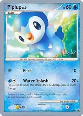 Piplup LV.9 (DP03) (Empotech - Dylan Lefavour) [World Championships 2008] - POKÉ JEUX