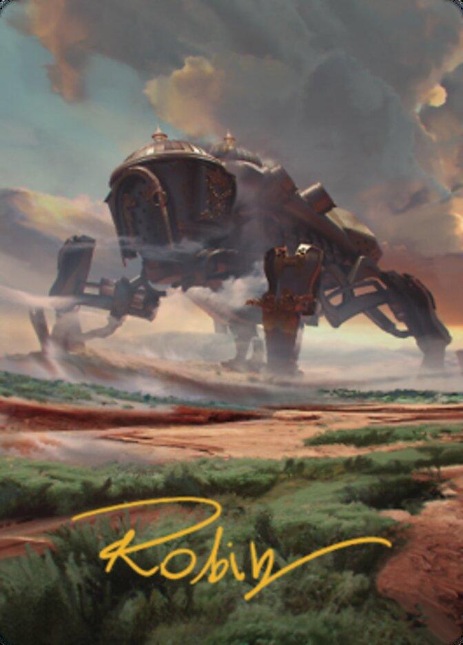 Plains (2) Art Card (Gold-Stamped Signature) [The Brothers' War Art Series] - POKÉ JEUX