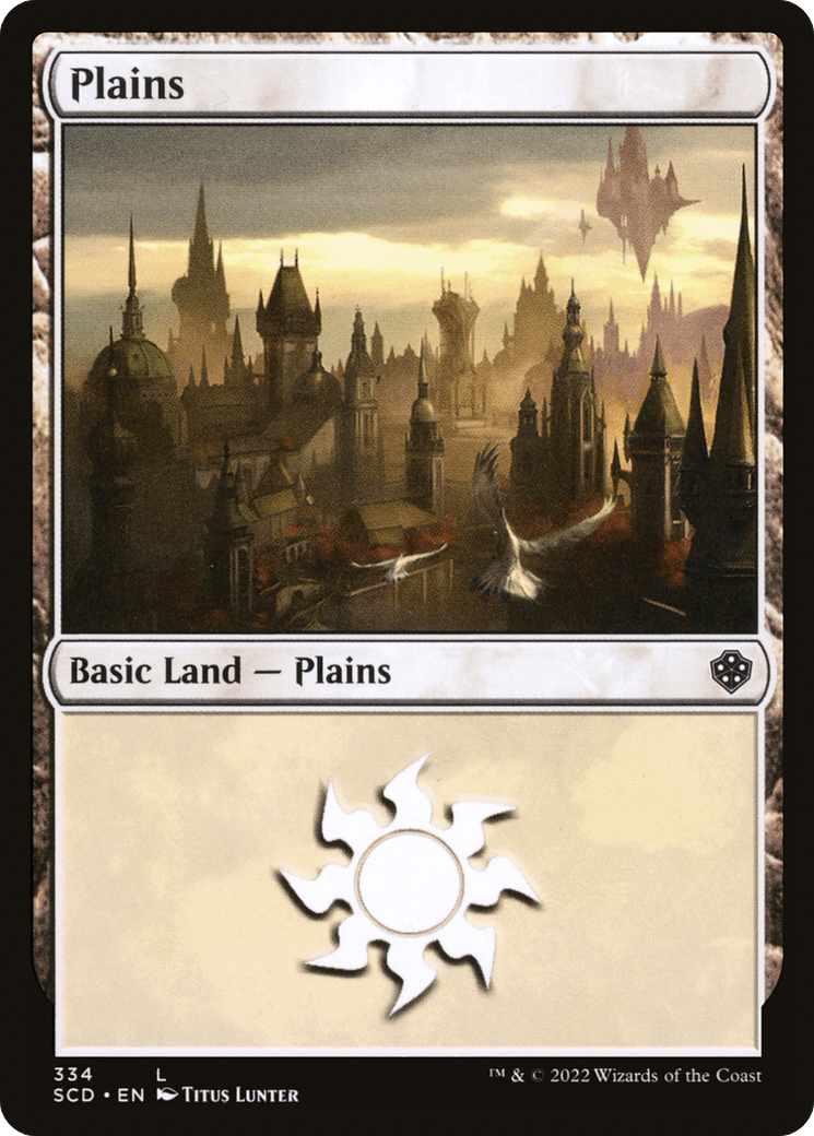 Plains (334) [Starter Commander Decks] - POKÉ JEUX