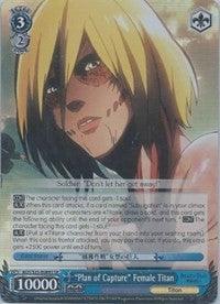 "Plan of Capture" Female Titan (AOT/S35-E089S SR) [Attack on Titan] - POKÉ JEUX