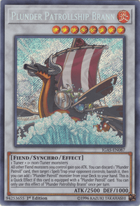 Plunder Patrollship Brann [IGAS-EN087] Secret Rare - POKÉ JEUX