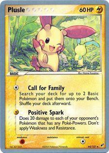 Plusle (44/107) (B-L-S - Hiroki Yano) [World Championships 2006] - POKÉ JEUX