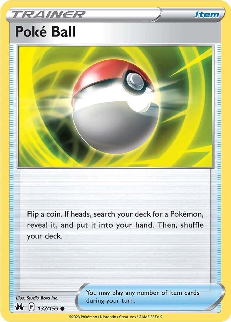 Poke Ball (137/159) [Sword & Shield: Crown Zenith] - POKÉ JEUX