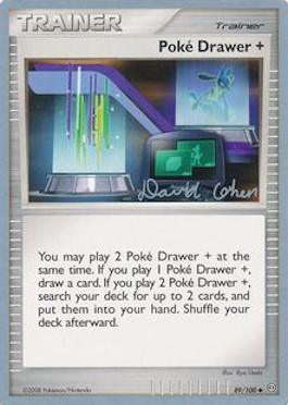 Poke Drawer + (89/100) (Stallgon - David Cohen) [World Championships 2009] - POKÉ JEUX