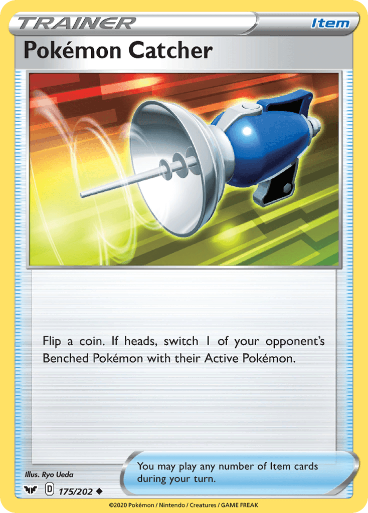 Pokemon Catcher (175/202) [Sword & Shield: Base Set] - POKÉ JEUX