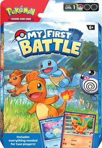 POKEMON My First Battle - Charmander & Squirtle - POKÉ JEUX - 87253-CS - 87253-CS