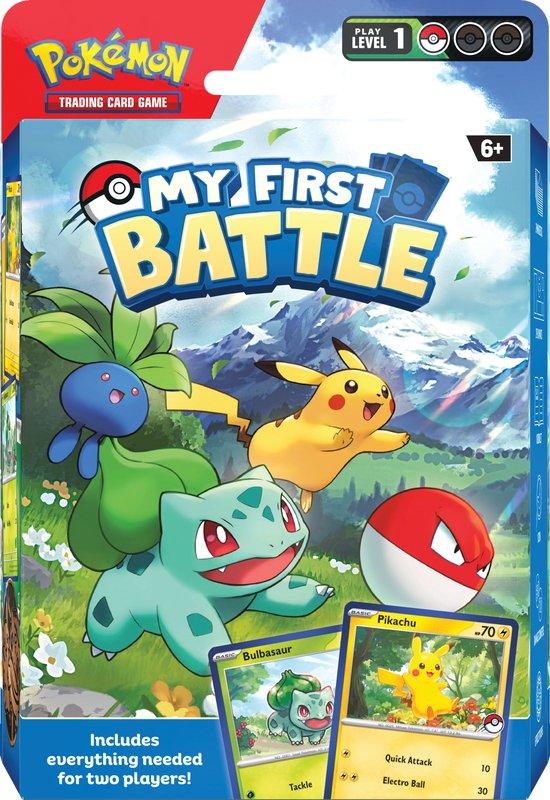 POKEMON My First Battle - Pikachu & Bulbasaur - POKÉ JEUX - 87253-BP - 87253-BP