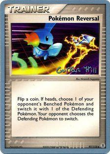 Pokemon Reversal (97/112) (Bright Aura - Curran Hill's) [World Championships 2005] - POKÉ JEUX