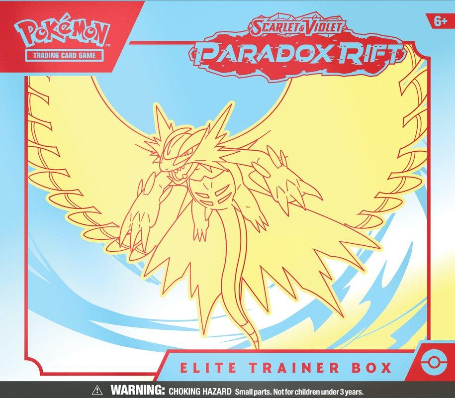 Pokemon SV4 Paradox Rift Elite Trainer Box - POKÉ JEUX - 820650854163 - 820650854163