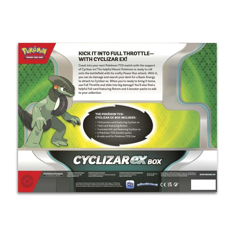 Pokémon TCG: Cyclizar ex Box - POKÉ JEUX - 0820650852336