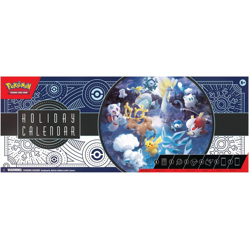 POKEMON TCG: Holiday Advent Calendar 2023 (English) - POKÉ JEUX - 0820650852565 - 0820650852565