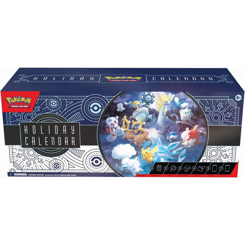 POKEMON TCG: Holiday Advent Calendar 2023 (English) - POKÉ JEUX - 0820650852565 - 0820650852565