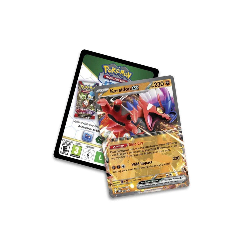 Pokémon TCG: Paldea Legends Tin (Koraidon ex) - POKÉ JEUX - 0820650852855