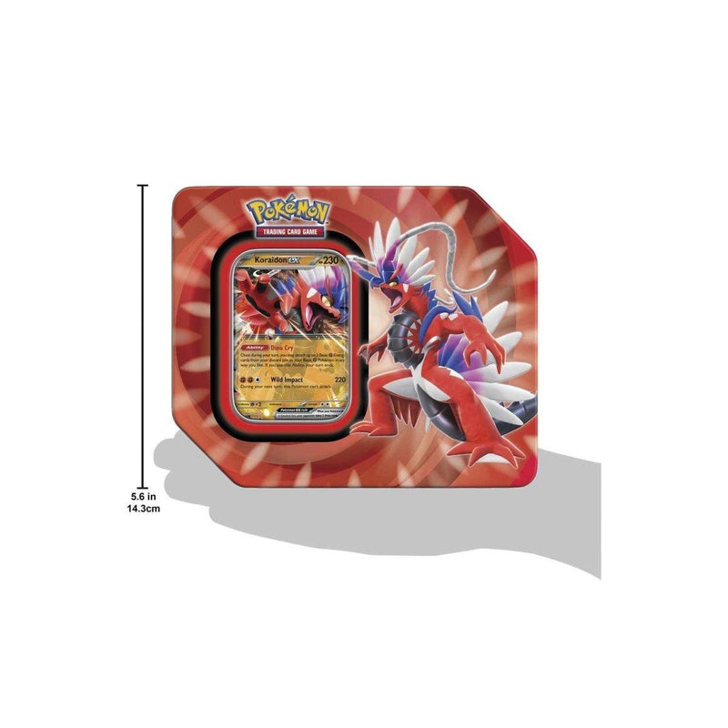 Pokémon TCG: Paldea Legends Tin (Koraidon ex) - POKÉ JEUX - 0820650852855