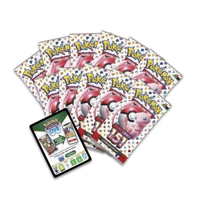 Pokémon TCG: Scarlet & Violet-151 Elite Trainer Box - POKÉ JEUX - PM151ELITE - 0820650853159