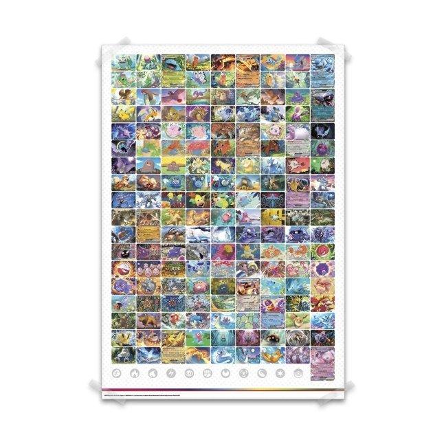 Pokémon TCG: Scarlet & Violet-151 Poster Collection - POKÉ JEUX - PM151POSTER - 820650853166