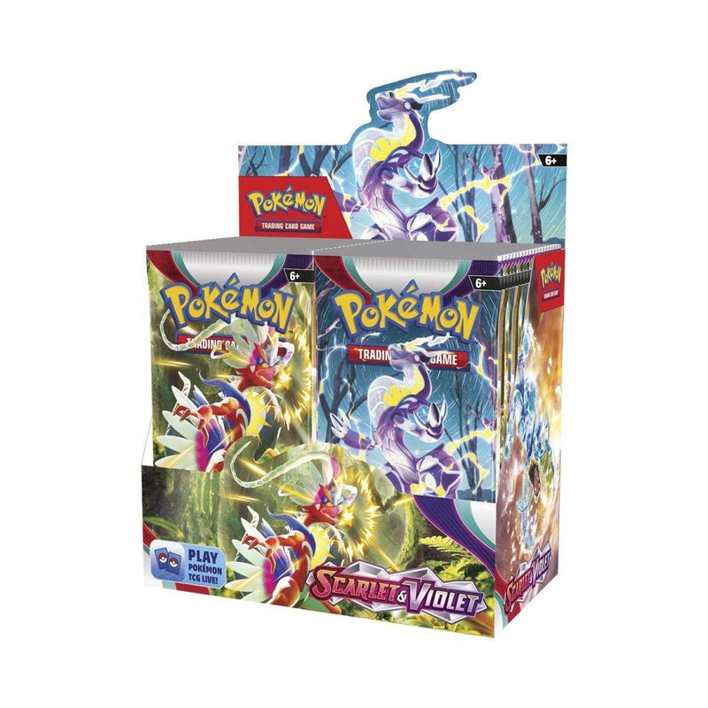 Pokémon TCG: Scarlet & Violet Booster Display Box - POKÉ JEUX - Paldeabox - 0820650863240