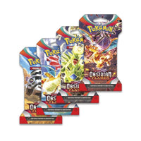 Pokémon TCG: Scarlet & Violet-Obsidian Flames Sleeved Booster Pack - English - POKÉ JEUX - 186-85375 - 820650853753