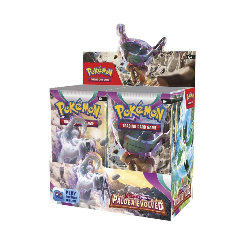 Pokémon TCG: Scarlet & Violet-Paldea Evolved Booster Display Box - POKÉ JEUX - 699-86349 - 820650863493