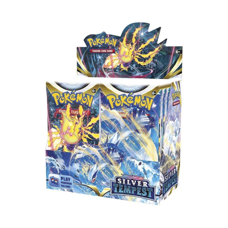 Pokémon TCG: Sword & Shield-Silver Tempest Booster Display Box - POKÉ JEUX - POSWSH12B - 0820650860911