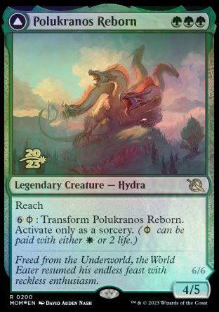 Polukranos Reborn // Polukranos, Engine of Ruin [March of the Machine Prerelease Promos] - POKÉ JEUX