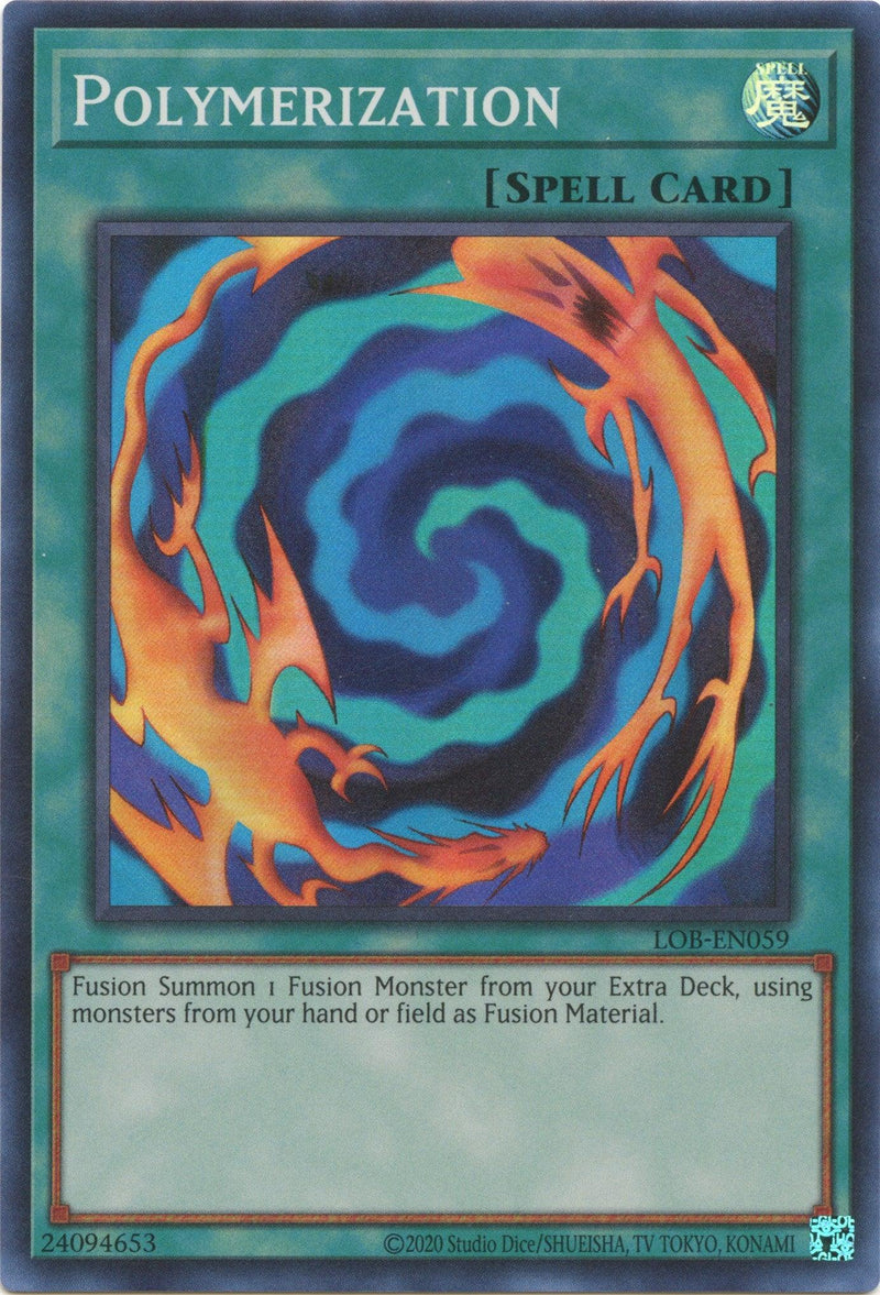 Polymerization (25th Anniversary) [LOB-EN059] Super Rare - POKÉ JEUX