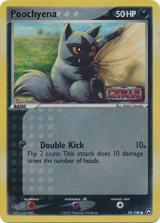 Poochyena (58/108) (Stamped) [EX: Power Keepers] - POKÉ JEUX