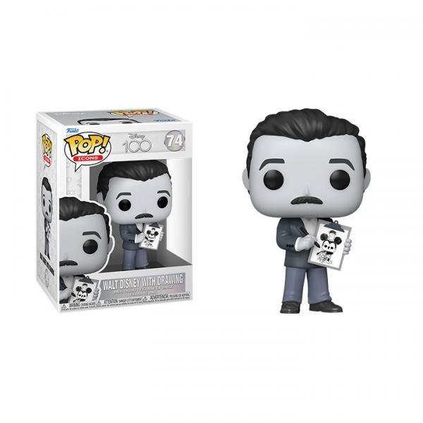 POP! Disney 100th Anniversary - Walt Disney With Drawing - POKÉ JEUX - 889698679947 - 889698679947