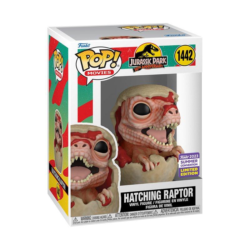 POP! Jurassic Park 30th Anniversary - Hatching Raptor - POKÉ JEUX - FU71736 - 889698717366