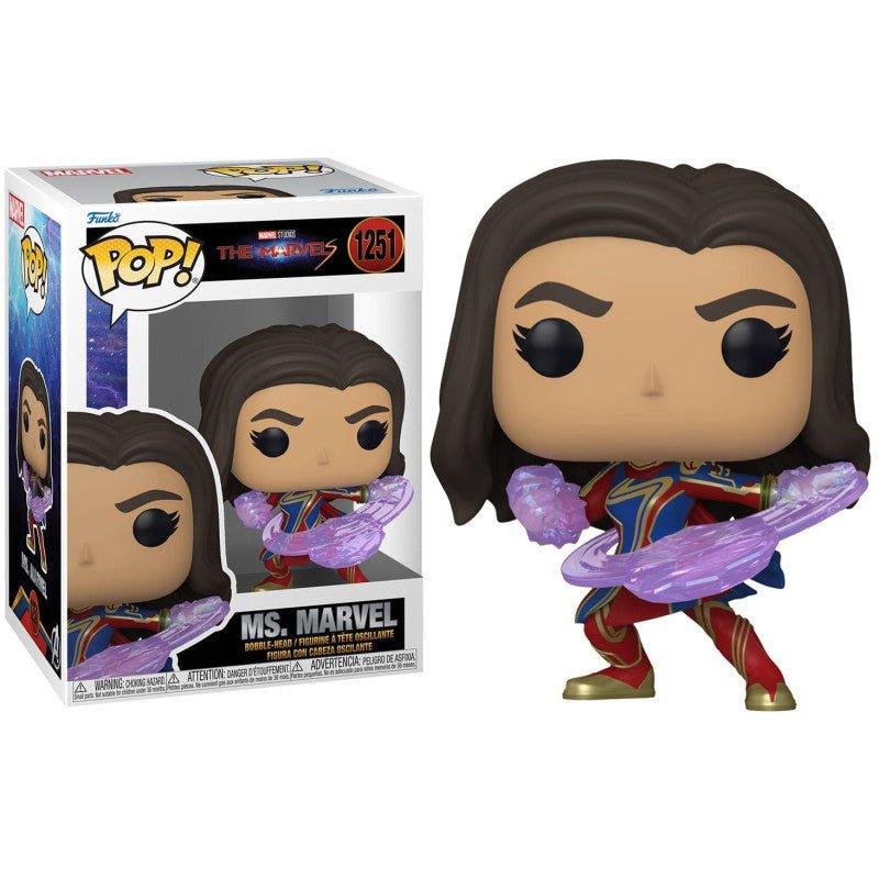 POP! Marvel - The Marvs - Ms. Marvel fighting stance - POKÉ JEUX - 889698675970 - 889698675970