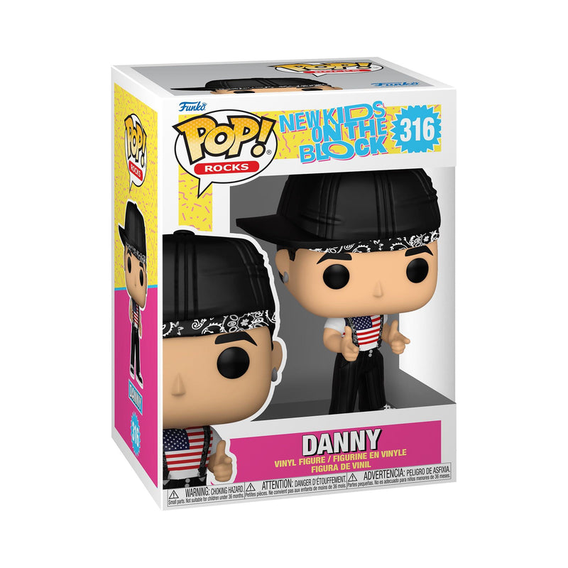 POP! Rocks New Kids on the Block - Danny Vinyl Figure - POKÉ JEUX - FU59612 - 889698596121