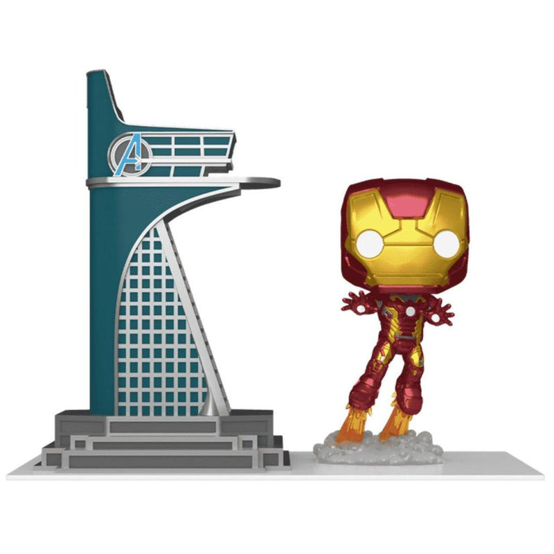 POP! Town: Marvel - The Avengers - Avengers Tower & Iron Man (Limited Edition) - POKÉ JEUX - 889698745826 - 889698745826